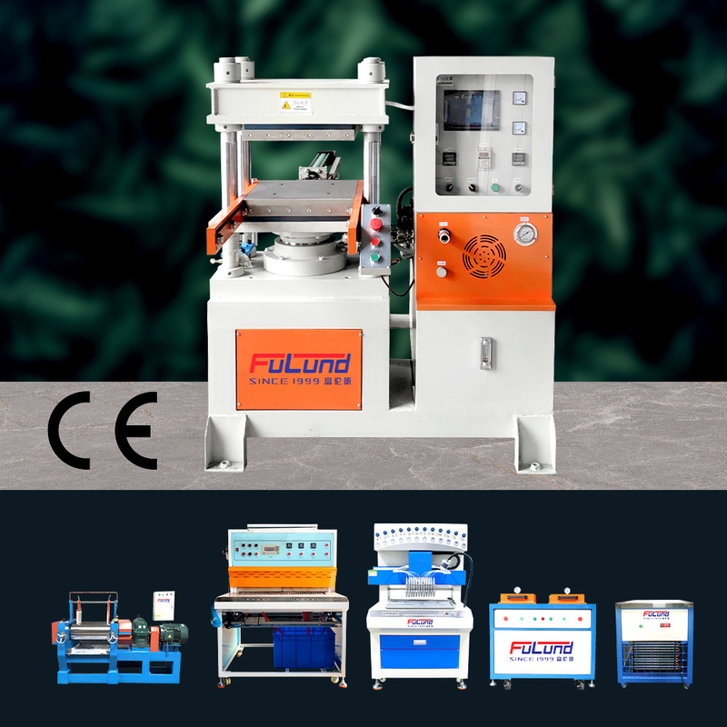 Full Automatic Rubber Making Machine , PVC Patch Maker Machine OEM ODM